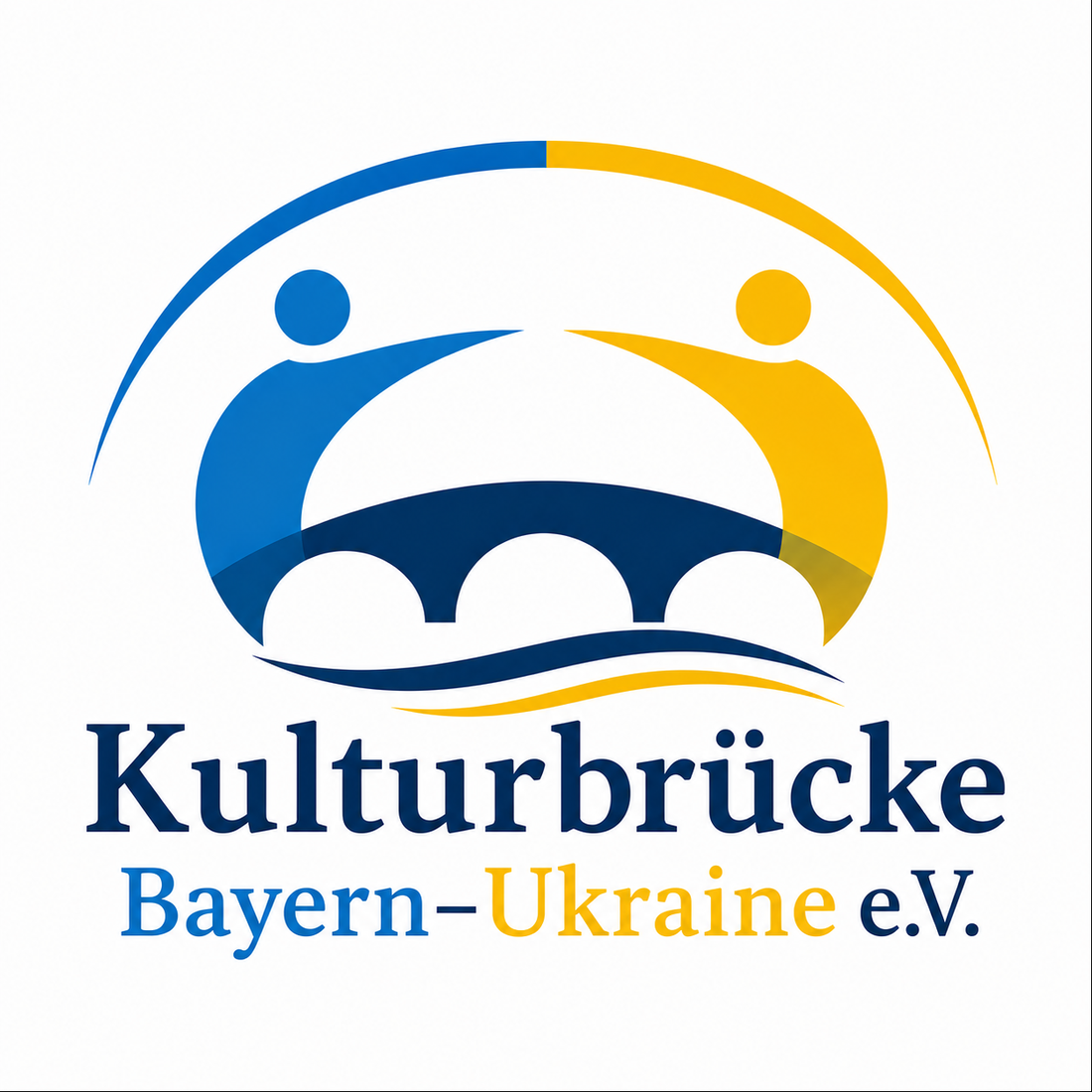 Logo Kulturbrücke Bayern–Ukraine e.V.